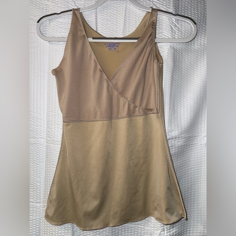 Spanx Womens By sara Blakely Shapewear Tank Tops Beige L